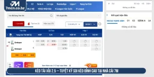 Kèo tài xỉu 2.5